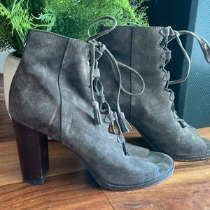 Frye 3473458 Women Corset Lace Booties Size 8